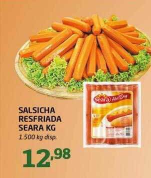 Cooper Salsicha resfriada seara kg oferta