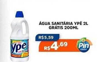 Pinheiro Supermercado Água sanitária ypê oferta