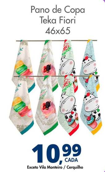 Delta Supermercados Pano de copa teka fiori oferta