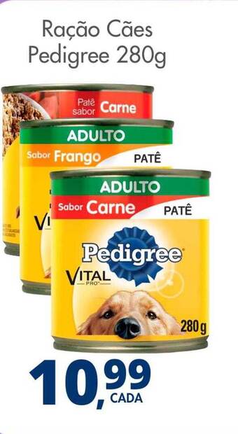 Delta Supermercados Ração cães pedigree oferta