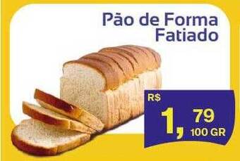 Supermercados Planalto Pão de forma fatiado oferta