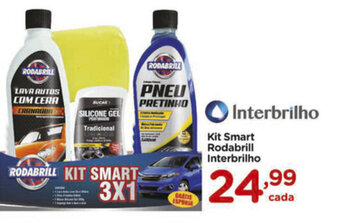 Carrefour Kit Smart Rodabril Interbrilho oferta