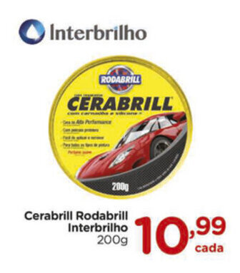 Cerabrill Rodabrill Interbrilho 200g