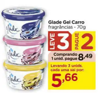 Carrefour Glade Gel Carro 70g oferta