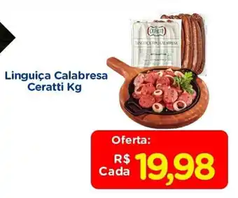 Linguica Calabresa Ceratti 1kg