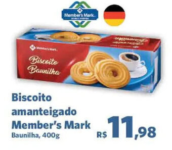 Sam's Club Biscoito Amanteigado Member's Mark 400g oferta
