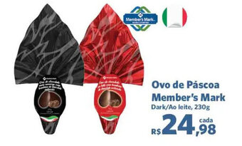 Sam's Club Ovo de Páscoa Member;s Mark 230g oferta