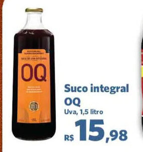 Sam's Club Suco Integral OQ 1.5L oferta