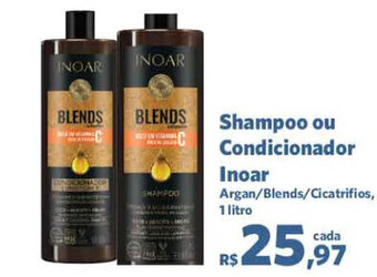 Sam's Club Shampoo ou condicionador Inoar 1L oferta