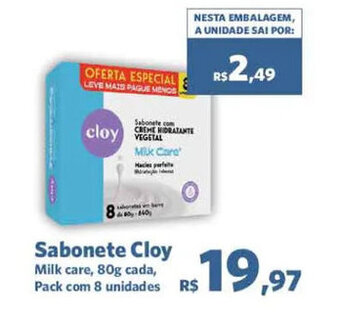Sam's Club Sabonete Cloy 80g oferta