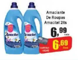 Higa's Supermercado Amaciante de Roupas Amacitel 2L oferta