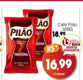Supermercado Bem Barato Café pilão oferta