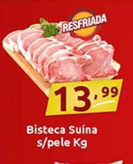 Dubom Supermercados Bisteca suína s pele kg oferta