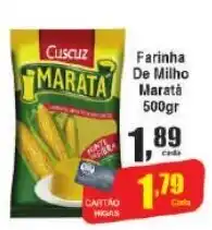 Higa's Supermercado Farinha de Milho Maratá 500g oferta