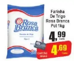 Higa's Supermercado Farinha de Trigo Rosa Branca pct 1kg oferta