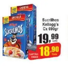 Higa's Supermercado Sucrilhos Kellogg's cx 690g oferta