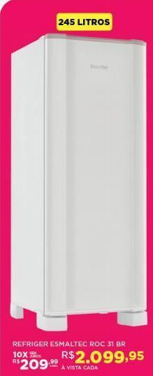 DB Supermercados Refrigerador esmaltec oferta