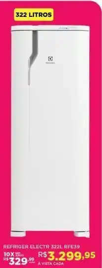 DB Supermercados Refrigerador electrolux 332l oferta