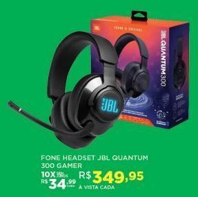 DB Supermercados Fone headset jbl quantum 300 gamer oferta