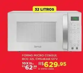DB Supermercados Forno microondas consul 32l oferta
