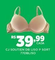 DB Supermercados Cj soutien db liso sort oferta