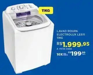 DB Supermercados Lavadora electrolux 11kg oferta