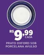 DB Supermercados Prato oxford sob porcelana avulso oferta