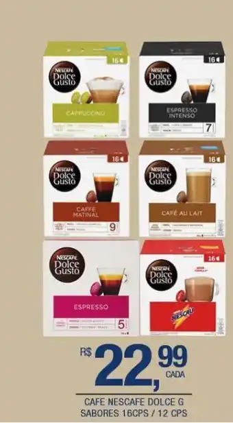 DB Supermercados Café nescafé dolce gusto sabores 16 cps /12 cps oferta