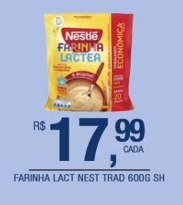 DB Supermercados Farinha láctea nestlé trad 600g oferta
