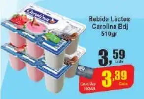 Bebida Láctea Carolina Bdj 510g