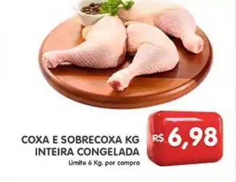 Coxa e sobrecoxa kg inteira congelada