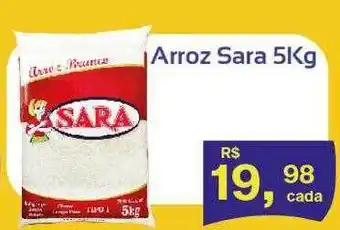 Supermercados Planalto Arroz sara 5 kg oferta