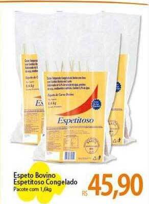 Atacadão Espeto bovino espetitoso congelado oferta