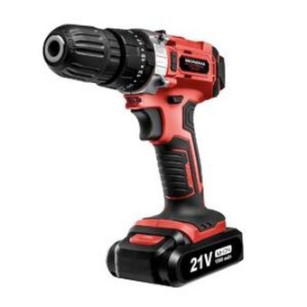 Leroy Merlin Parafusadeira furadeira de impacto à bateria mondial pf09m power tools 21v oferta