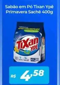 Sabão em pó tixan ypê primavera sachê 400 g