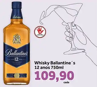 Whisky ballantine's 12 anos