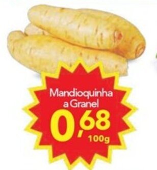 Lopes Supermercados Mandioquinha a granel 100g oferta