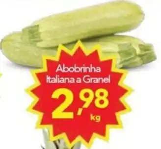 Lopes Supermercados Abobrinha Italiana a Granel 1kg oferta