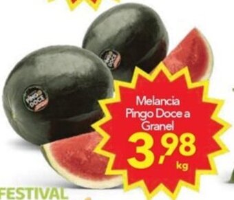 Lopes Supermercados Melancia pingo Doce a granel 1kg oferta