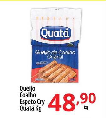 Akki Atacadista Queijo coalho espeto cry quatá kg oferta