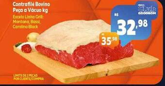 GoodBom Contrafilé bovino peça a vácuo kg oferta