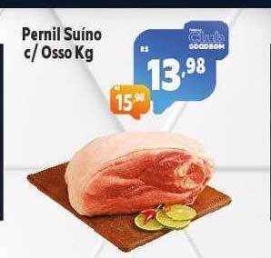 Pernil suíno c osso kg