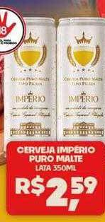 Boa Supermercados Cerveja império puro malte oferta