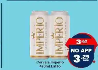Rede Super Compras Cerveja império latão oferta