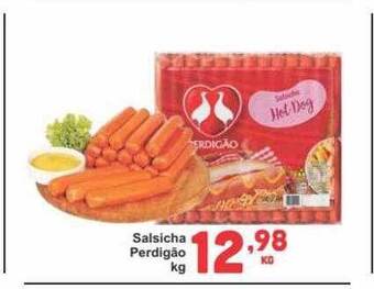 Rede Super Compras Salsicha perdigão kg oferta