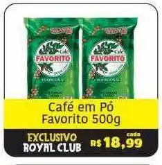 Royal Supermercados Café em pó favorito oferta