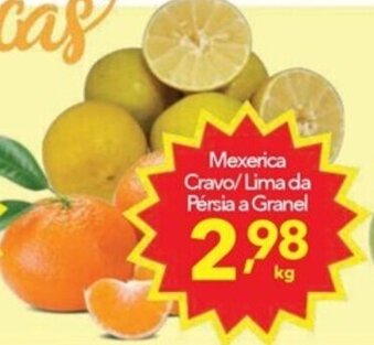Mexerica Cravo/ Lima da Persia a Granel 1kg