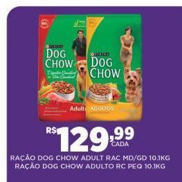 DB Supermercados Ração para cães dog chow 10.1kg oferta