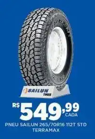 DB Supermercados Pneu sailun terramax oferta