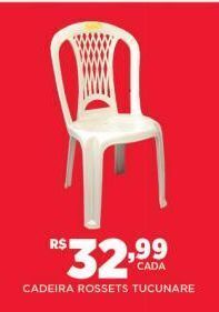 DB Supermercados Cadeira rossets tucunare oferta